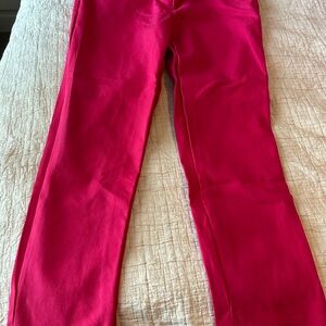 Talbots Women's Bright Pink Straight Leg Pants